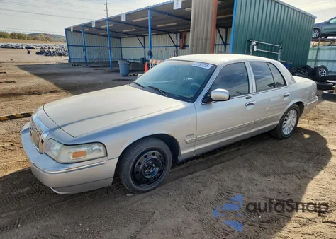 2009 Mercury Grand Marquis Ls из США, поврежденный, VIN 2MEHM75V19X623791